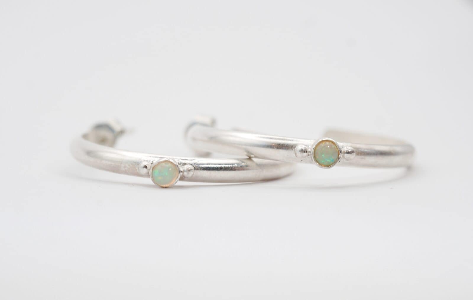 silver opal earring ulu jewelry silver opal earring ulu jewelry